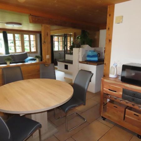 Holzhaus Bei Interlaken Ringgenberg Eksteriør billede