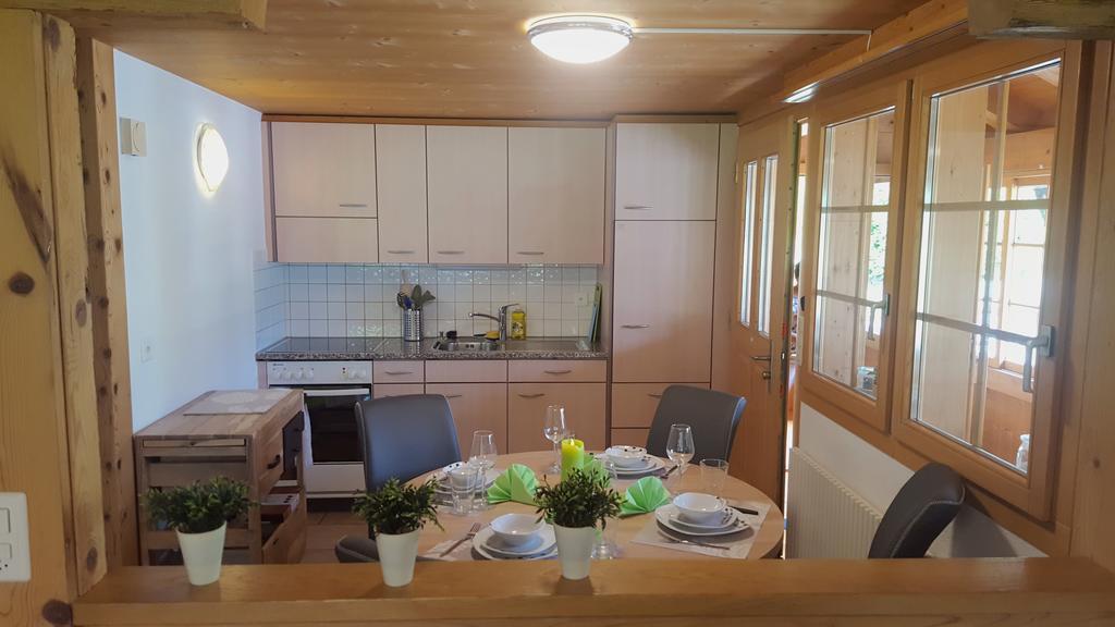 Holzhaus Bei Interlaken Ringgenberg Eksteriør billede